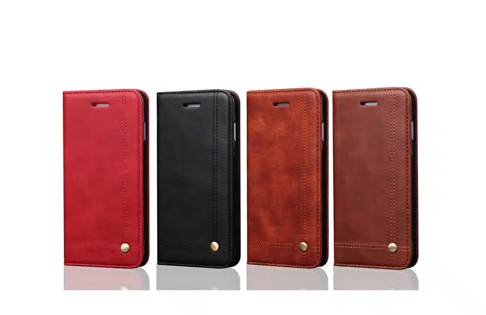 Flip Leather Phone Cases For Iphone 5 5S SE 6 6S Plus 7 8 Case Wallet Pouch Style Card Slot Stand Holder Cover For Iphone 7 Plus 12