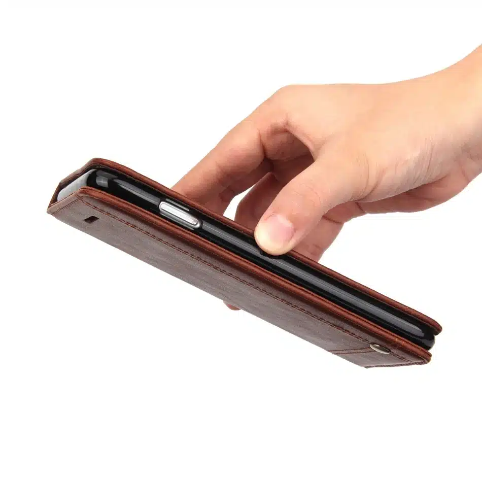 Flip Leather Phone Cases For Iphone 5 5S SE 6 6S Plus 7 8 Case Wallet Pouch Style Card Slot Stand Holder Cover For Iphone 7 Plus 18