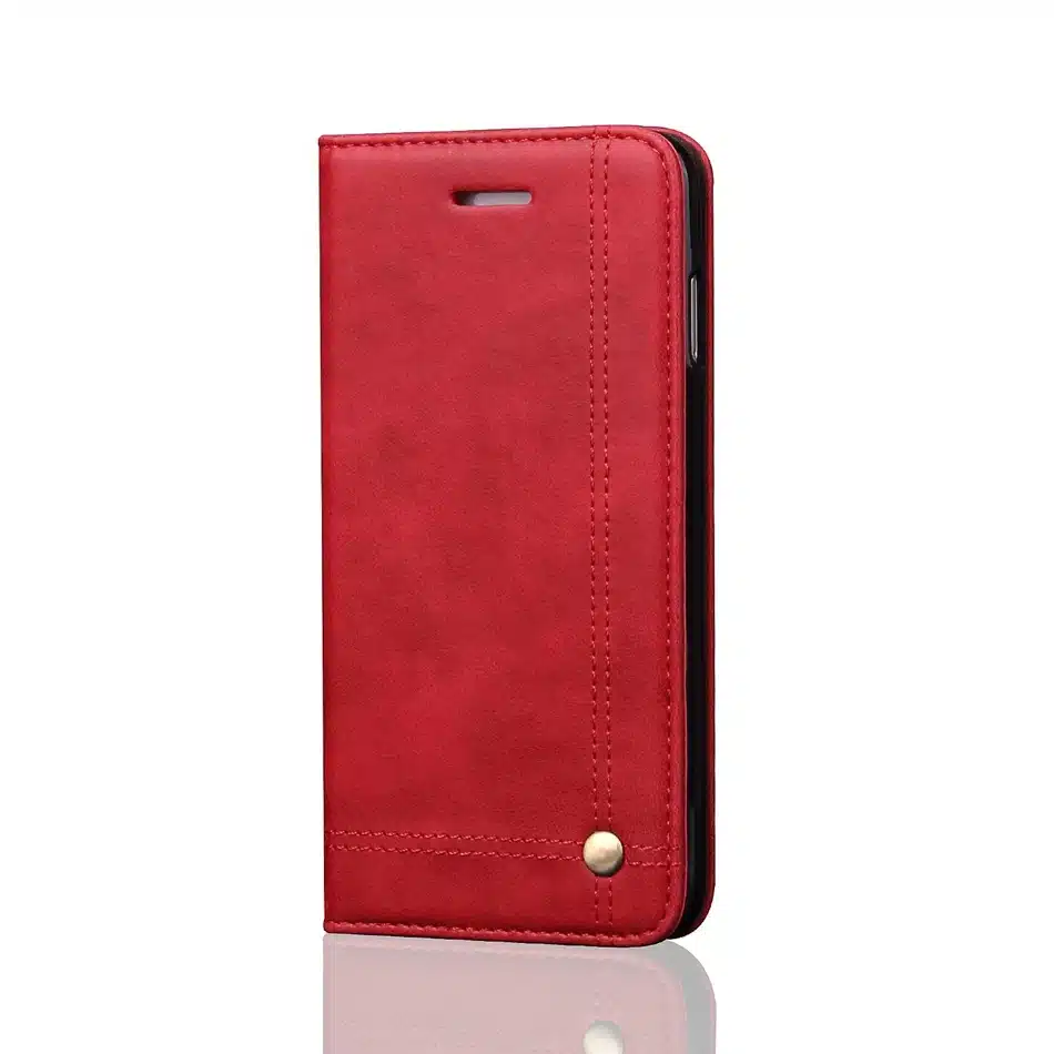 Flip Leather Phone Cases For Iphone 5 5S SE 6 6S Plus 7 8 Case Wallet Pouch Style Card Slot Stand Holder Cover For Iphone 7 Plus 24