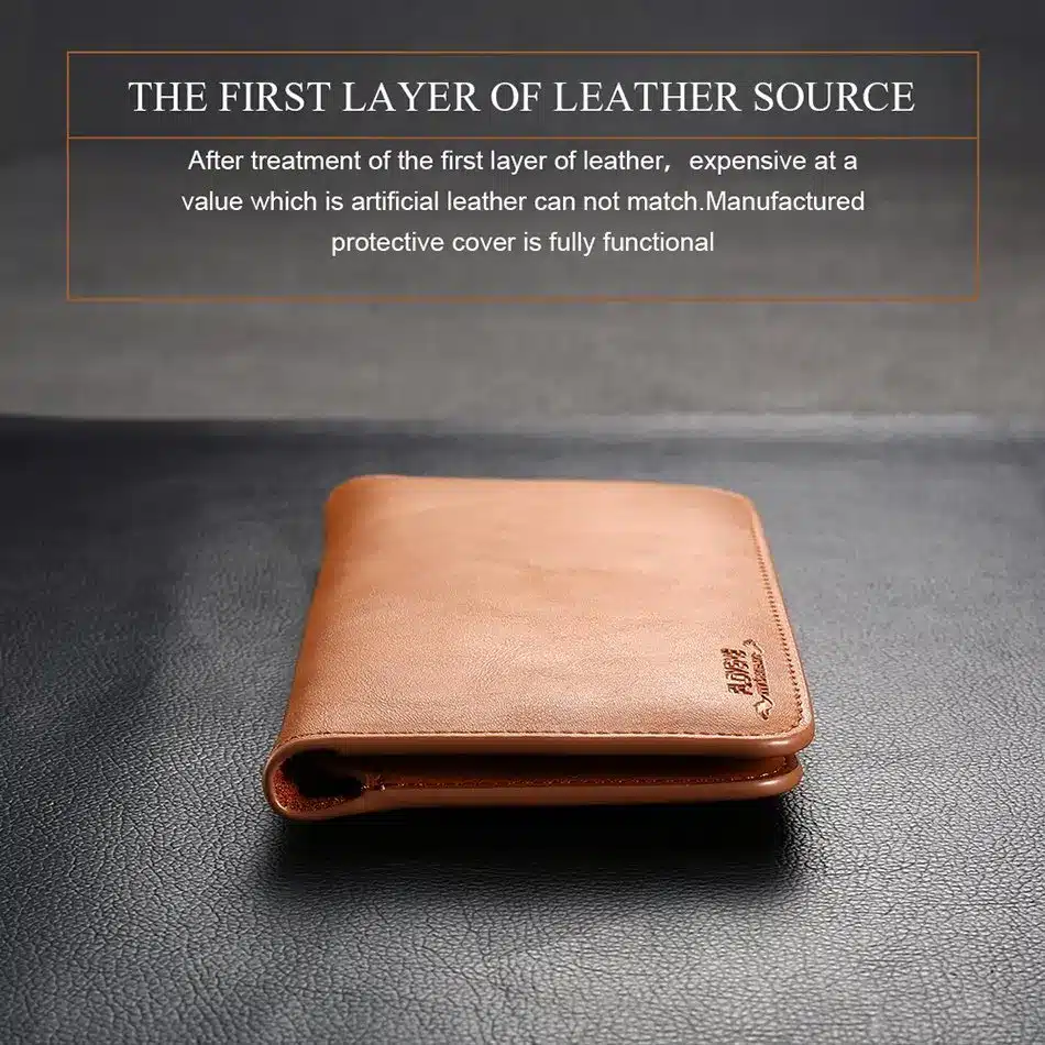 FLOVEME 5.5 Inch Universal Genuine Leather Wallet For Samsung Galaxy Note 8 Pouch Case For Samsung Galaxy S8 Plus S7 S6 Edge Bag 5