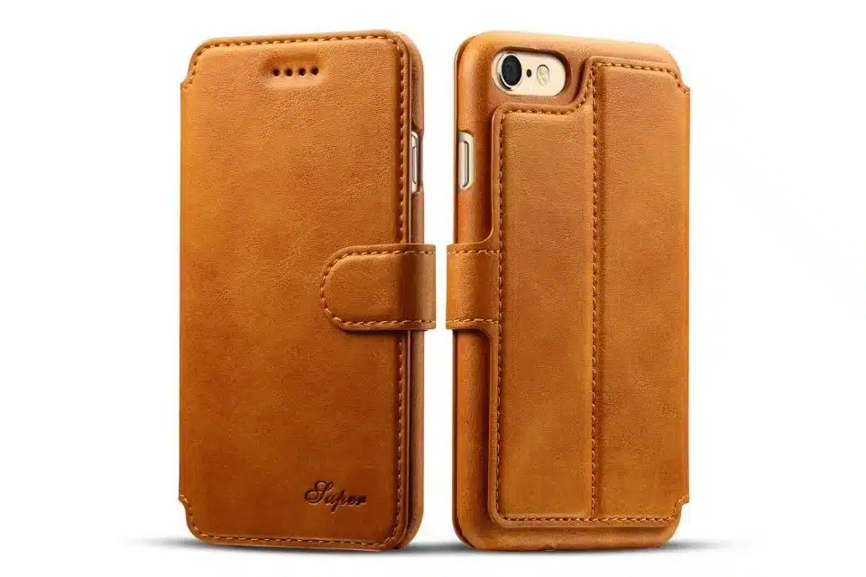 New Arrival Luxury Leather Wallet Phone Case For iPhone 7 8 6 6S Plus Flip Cover Pouch Card Slot Stand Case For iPhone 7/8 Plus 13