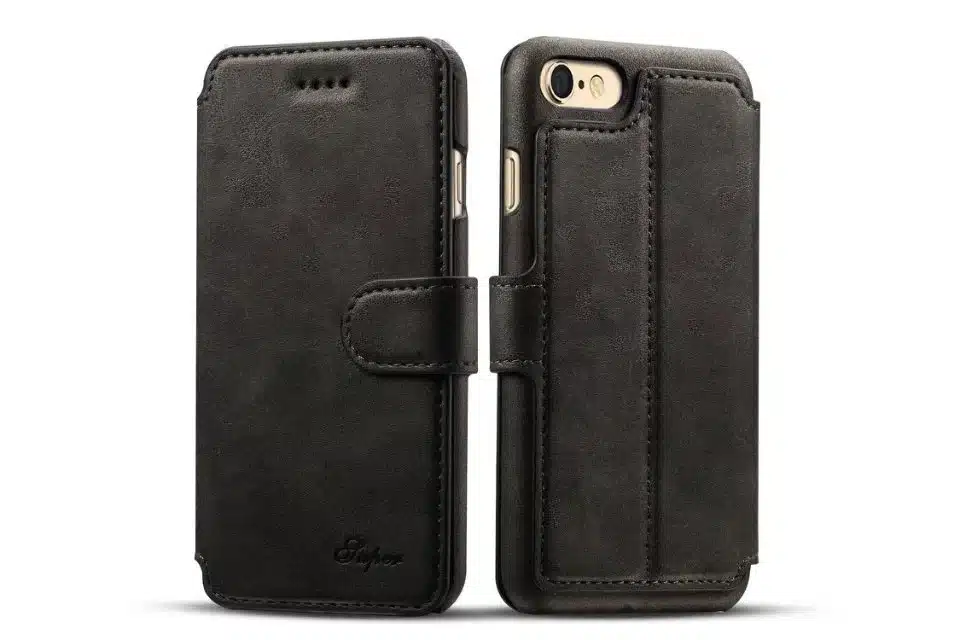 New Arrival Luxury Leather Wallet Phone Case For iPhone 7 8 6 6S Plus Flip Cover Pouch Card Slot Stand Case For iPhone 7/8 Plus 20