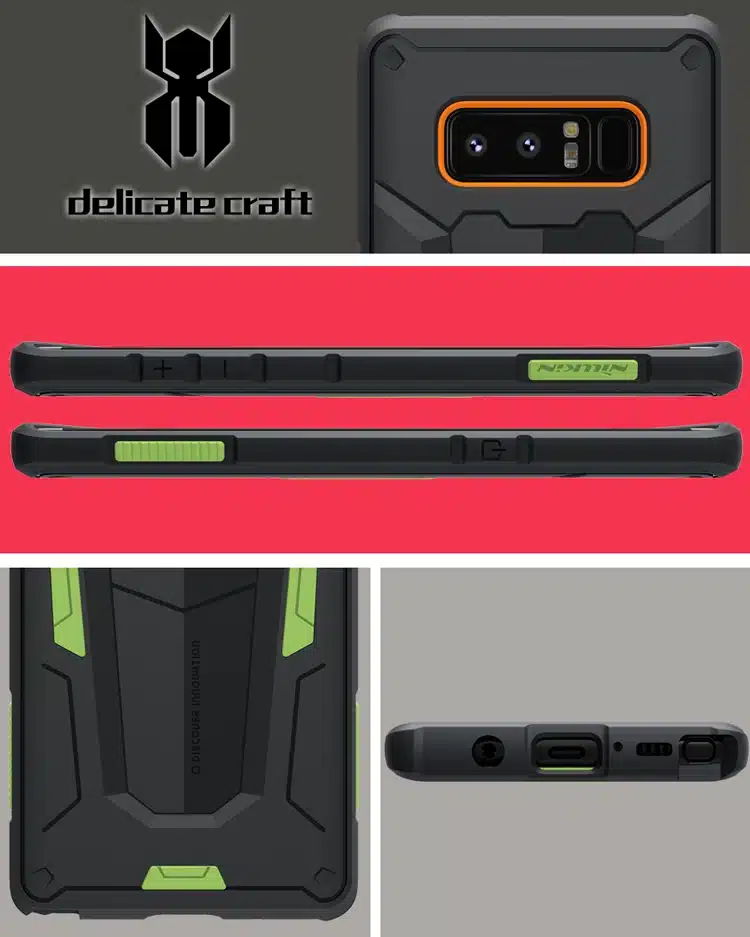 Shockproof Armour Case For Samsung Galaxy S8 S8 Plus Note 8 NILLKIN Defender 2 Shield Back Cover Tough Cases For Samsung S8 Plus 42