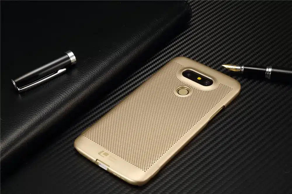 Luxury brand ultra thin New grid back cover case for LG G5 cases and covers for g5 SE original accessories 5