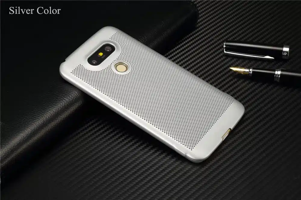 Luxury brand ultra thin New grid back cover case for LG G5 cases and covers for g5 SE original accessories 10