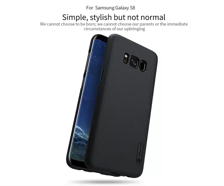 For Samsung Galaxy S8/S8 Plus Case NILLKIN Frosted PC Plastic Back Cover With Gift Screen Protector For Galaxy S8 S8 Plus 9