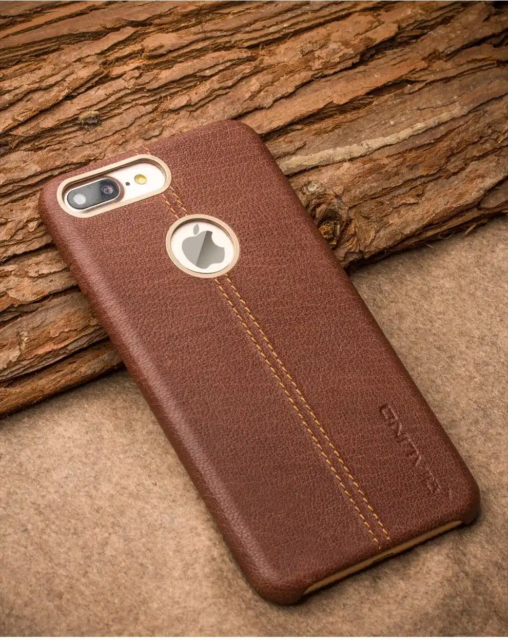 QIALINO Case for iPhone 7 Genuine Leather Back Luxury Cover Case for Apple iPhone plus 7 Slim Fashion phone case 4.7/5.5 inch 19
