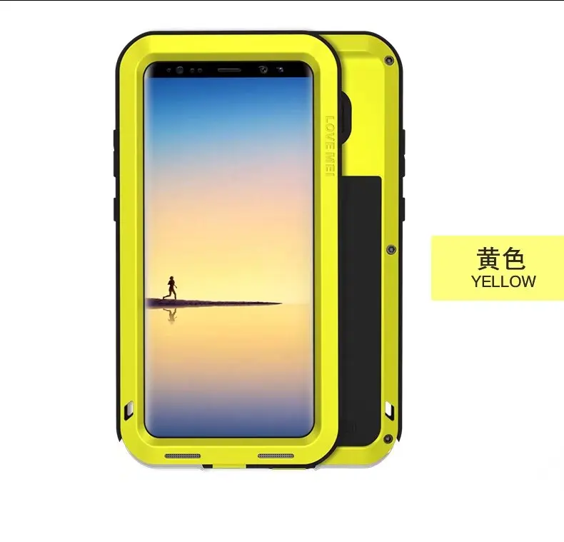 LOVE MEI Life Water resistant Metal Case for SAMSUNG Galaxy S3 S4 S5 S6 S7 Edge Plus S8 Plus Note 3 5 4 7 Edge A3 A5 A7 A9 Alpha 13