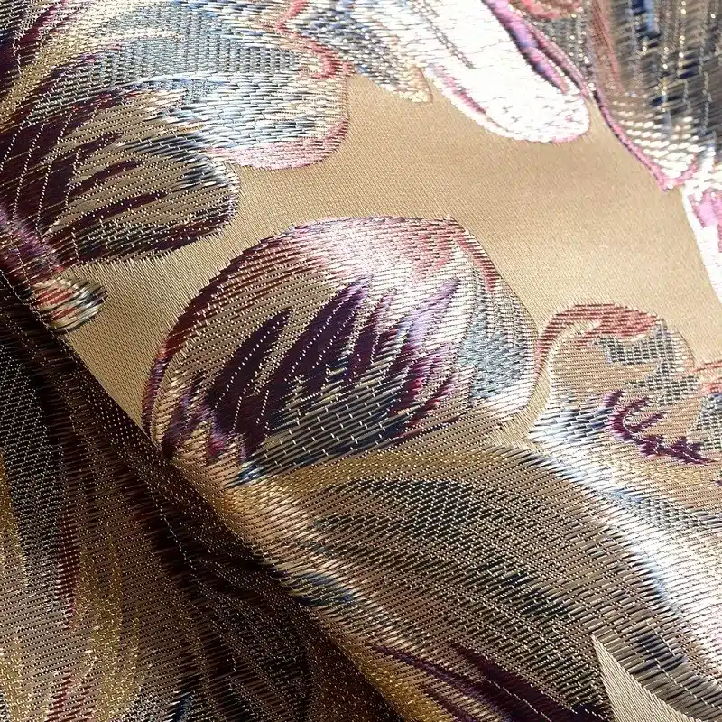 Luxury Blackout Curtains For Living Room Peacock Feather Blinds Jacquard Drapes For Bedroom Chinese Window Shading Ready Panels 11