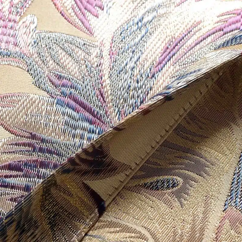 Luxury Blackout Curtains For Living Room Peacock Feather Blinds Jacquard Drapes For Bedroom Chinese Window Shading Ready Panels 12