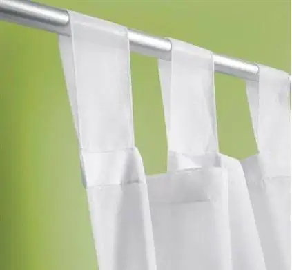 Price by Piece Quality white all-match window screens curtain tulle sheer curtian solid voile curtain with ribbon,free shipping 25