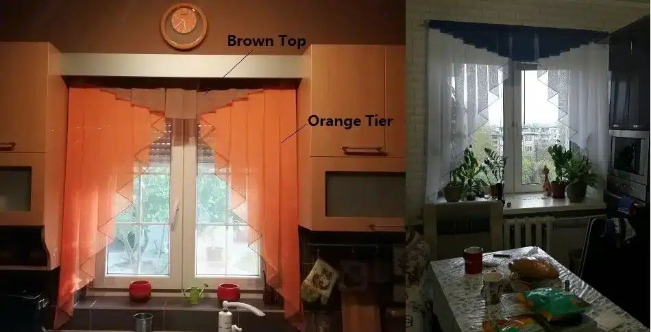 11 colors Fashion Pleated Roman Curtain Design Stitching Colors Tulle Balcony Kitchen Window Curtain Blind 1pc 25