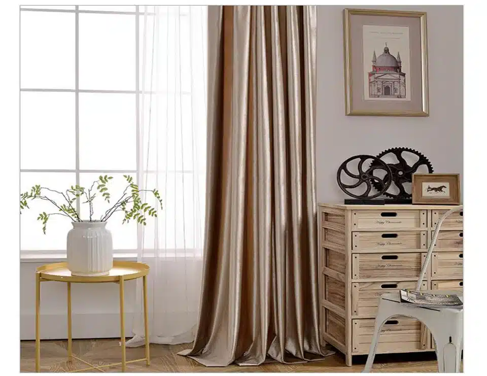 Ruby velvet shiny fabric window curtains black out blinds curtains for bedroom livingroom decorative for rooms grey burgundy 25