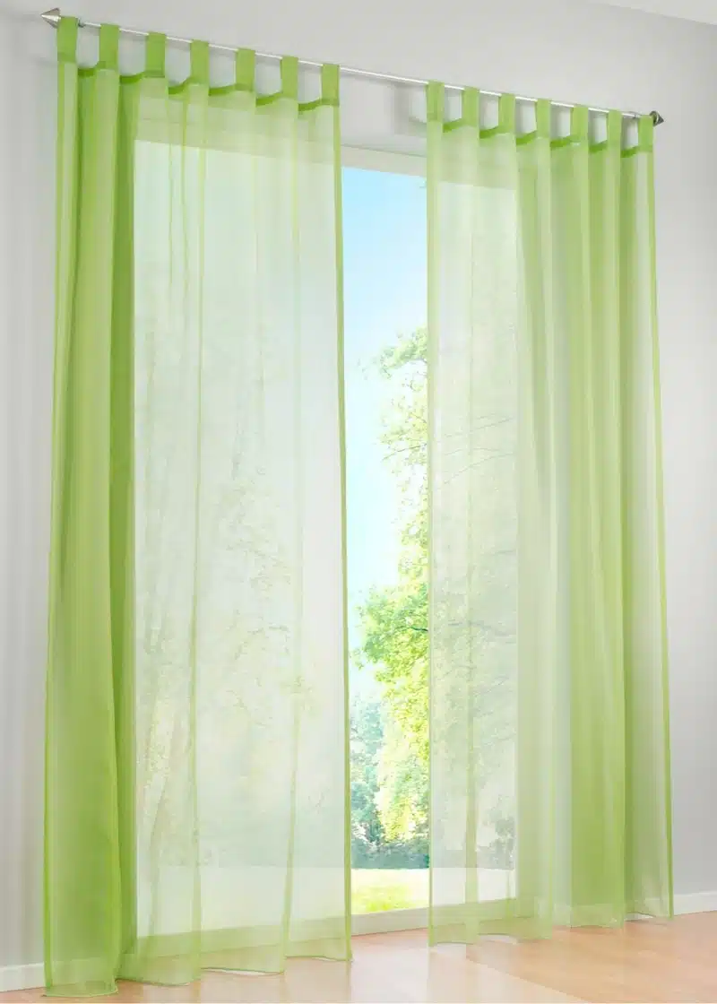 Hot Sale- High Quality western simple Voile Solid color sheer window curtains Free shipping (a pair) 9