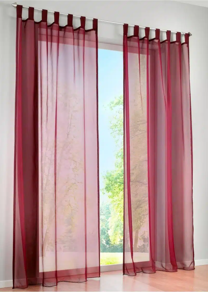Hot Sale- High Quality western simple Voile Solid color sheer window curtains Free shipping (a pair) 10