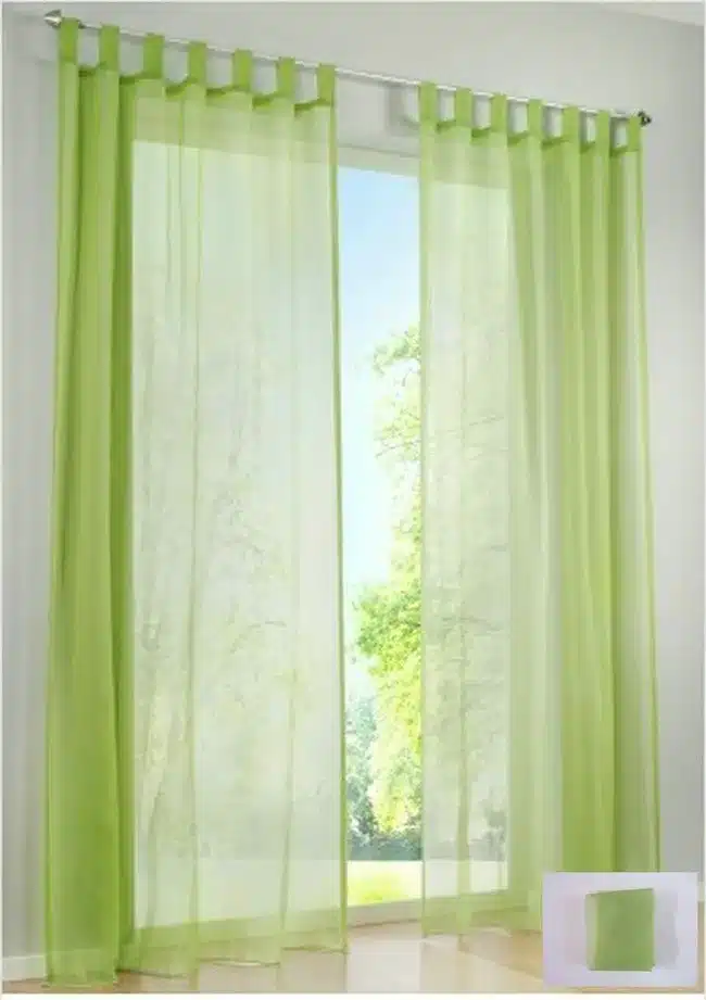 Hot Sale- High Quality western simple Voile Solid color sheer window curtains Free shipping (a pair) 13
