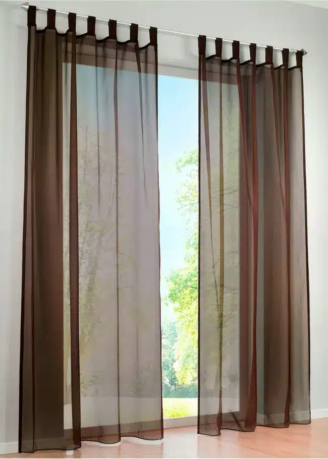 Hot Sale- High Quality western simple Voile Solid color sheer window curtains Free shipping (a pair) 14