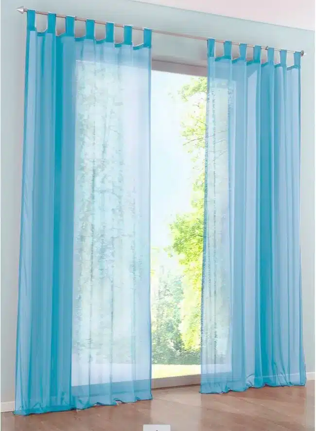 Hot Sale- High Quality western simple Voile Solid color sheer window curtains Free shipping (a pair) 15