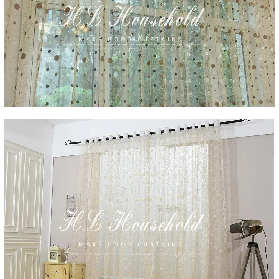 2015 New bird nest modern window sheer curtain for kitchen living room the bedroom finished blinds tulle for windows fabric 8