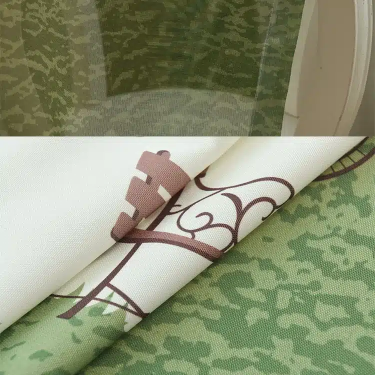 Green Tree Printed Blackout Window Door Curtains for Living Room Bedroom Kids Baby Room Kitchen Home Decorative Curtains Drapes 8