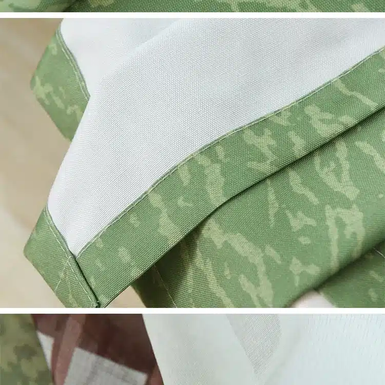 Green Tree Printed Blackout Window Door Curtains for Living Room Bedroom Kids Baby Room Kitchen Home Decorative Curtains Drapes 9