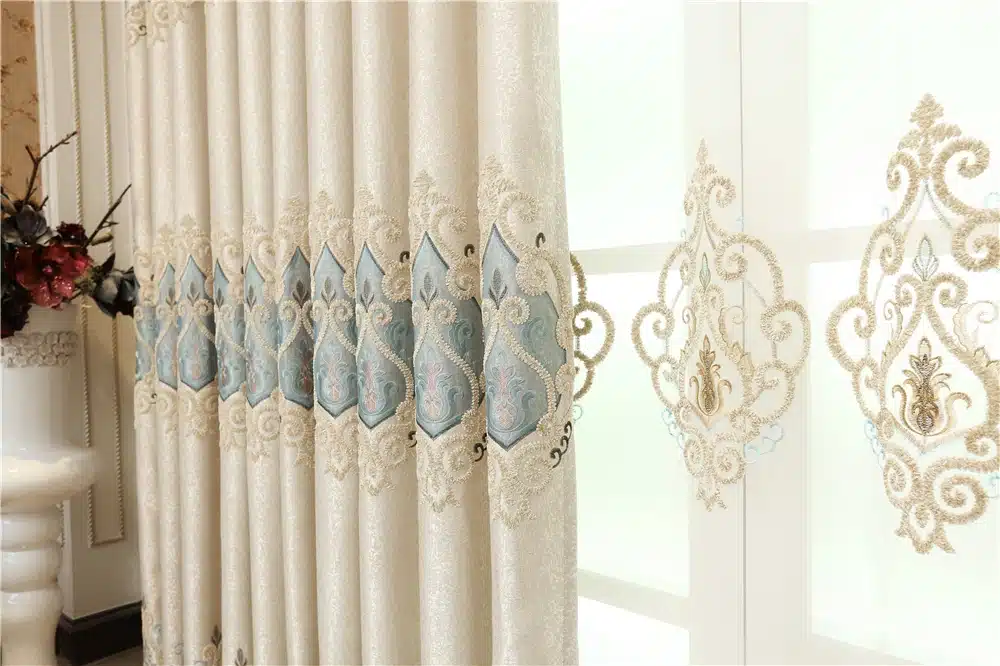 Custom-made Royal villa luxury European full shade curtains for living room window curtain Bedroom Window curtain kitchen/Hotel 28