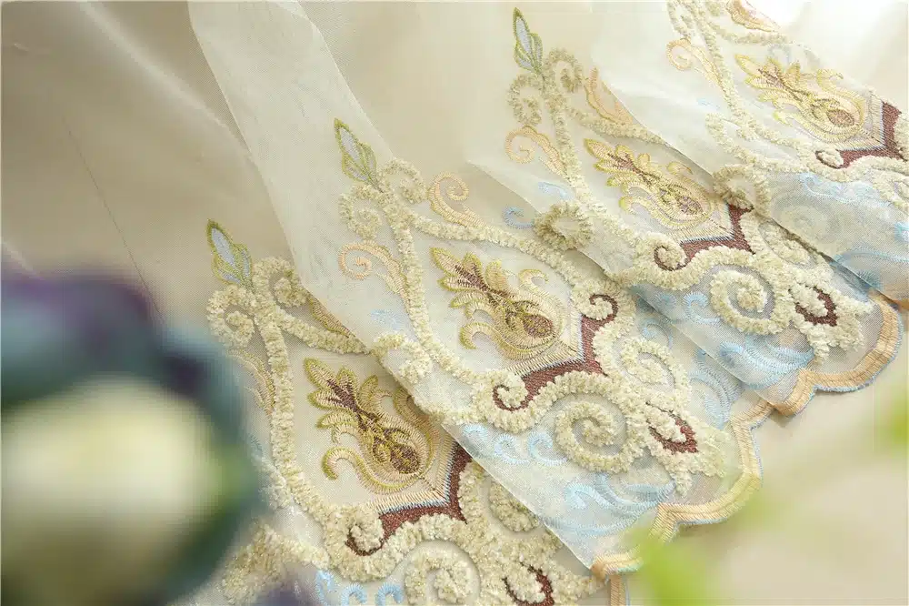Custom-made Royal villa luxury European full shade curtains for living room window curtain Bedroom Window curtain kitchen/Hotel 40