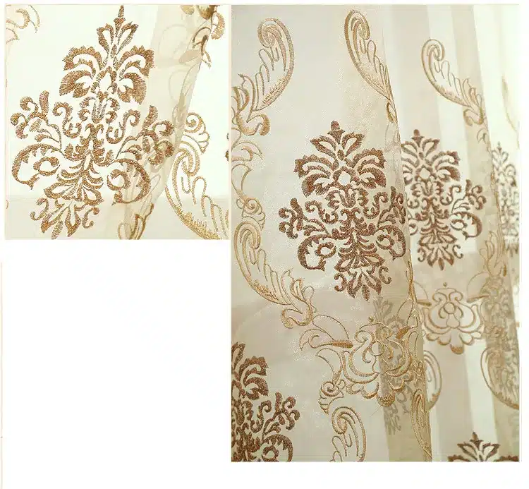 byetee High Quality Luxury Curtains For Living Room Stripes Window Kitchen Curtains For Bedroom Drapes Blackout Curtain Cortinas 21