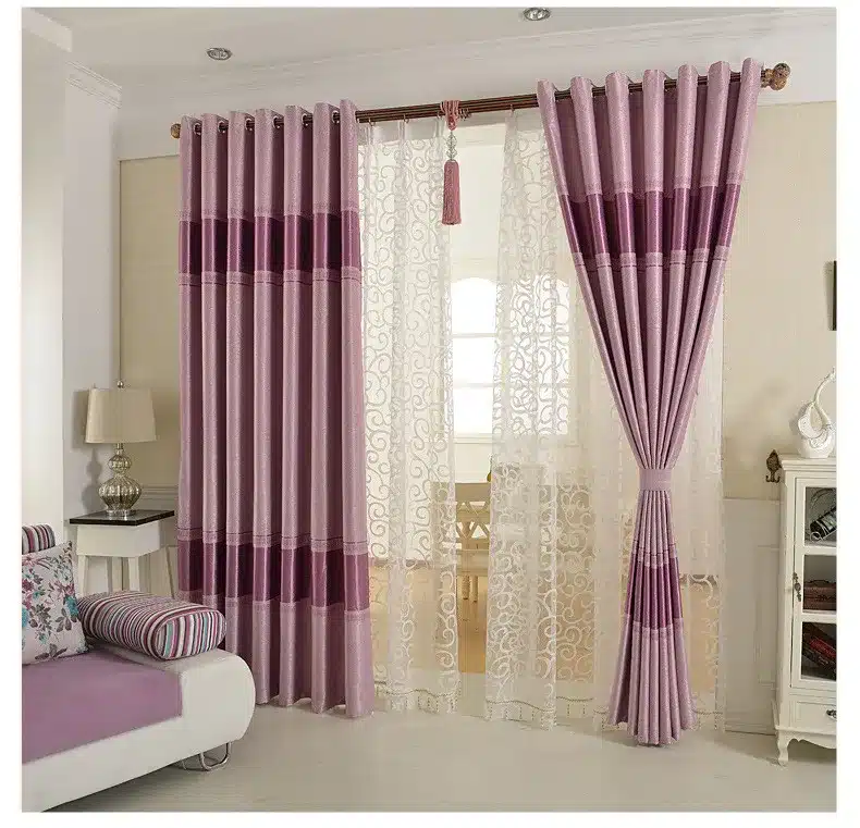 byetee High Quality Luxury Curtains For Living Room Stripes Window Kitchen Curtains For Bedroom Drapes Blackout Curtain Cortinas 29