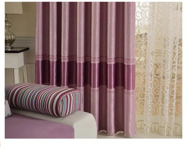 byetee High Quality Luxury Curtains For Living Room Stripes Window Kitchen Curtains For Bedroom Drapes Blackout Curtain Cortinas 32