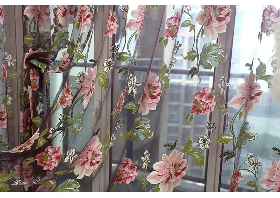 Best home decor drapes sheer window curtains for living room the bedroom kitchen modern tulle curtains window treatment blinds 18