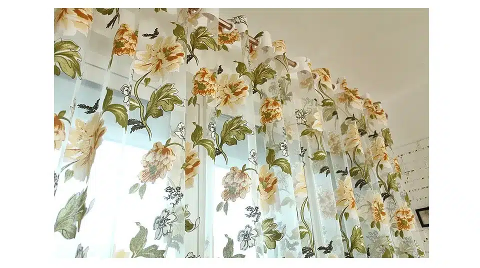 Best home decor drapes sheer window curtains for living room the bedroom kitchen modern tulle curtains window treatment blinds 22