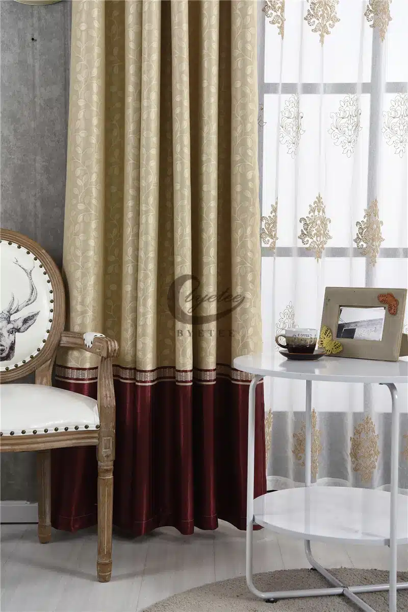 [byetee] High Quality Curtains Fabric Stripe Drapes Curtain Blackout Curtains For Bedroom Kitchen Curtains For Living Room 37
