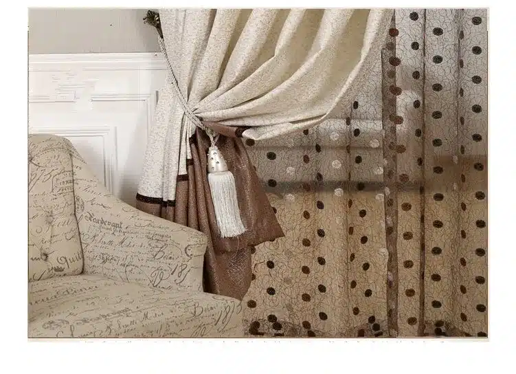 [byetee] Stitching Yarn Curtain Window Modern Curtain Blackout Curtains For Living Room Finished Window Curtains For Bedroom 18