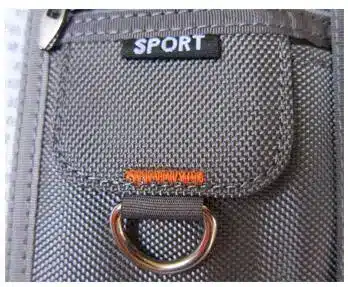 Short 3 Fold Design Oxford Canvas Student Wallet Zipper Brief Multifunctional Men Purse 5 Colors 12*8cm X108 19