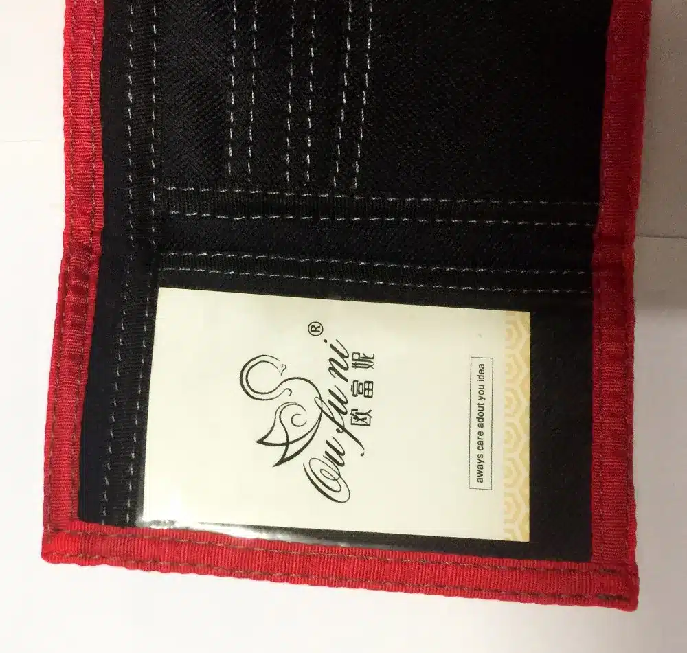 Short 3 Fold Design Oxford Canvas Student Wallet Zipper Brief Multifunctional Men Purse 5 Colors 12*8cm X108 21