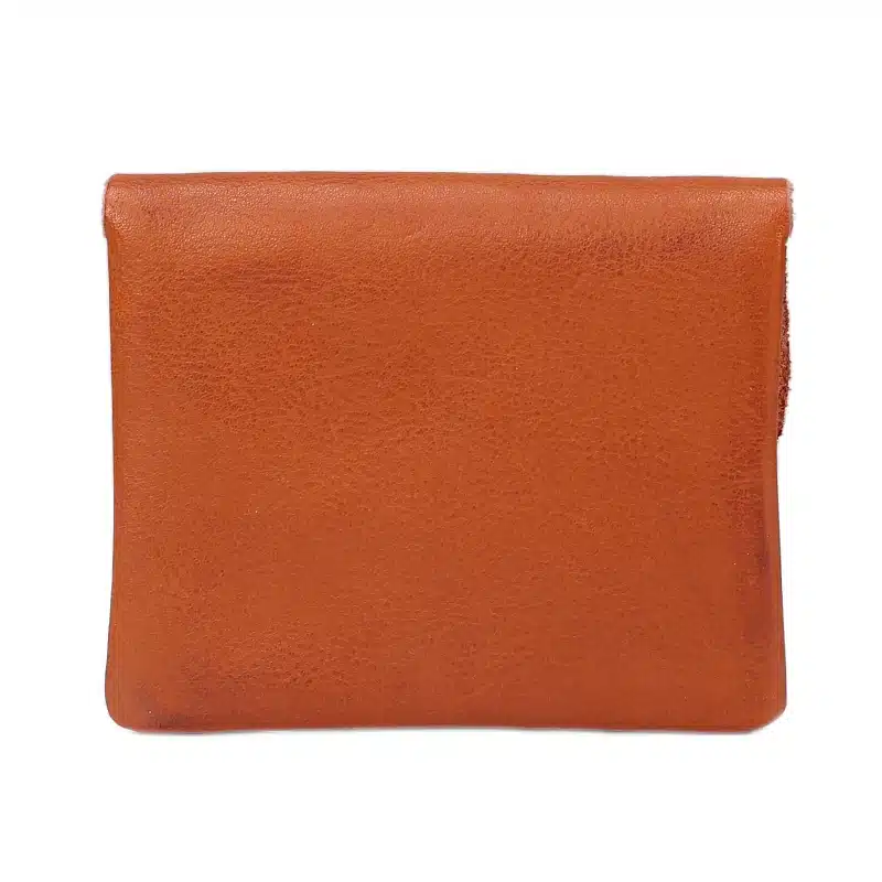 Vintage Genuine Leather Cowhide Men Women Short Mini Small Wallet Wallets Coin Purse Pocket Zipper Card Holder Man Women's Purse 59