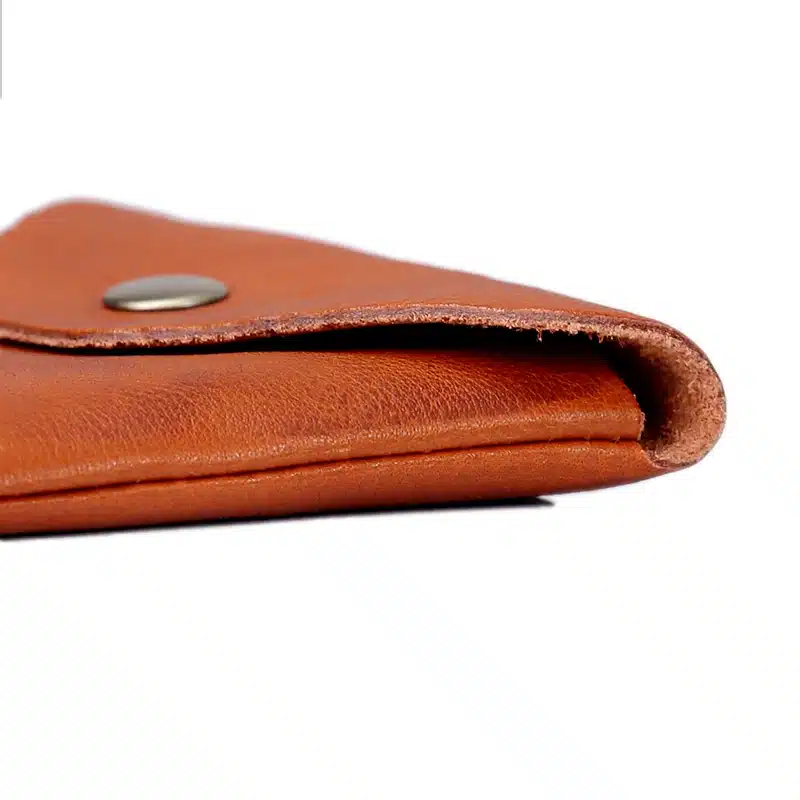 Vintage Genuine Leather Cowhide Men Women Short Mini Small Wallet Wallets Coin Purse Pocket Zipper Card Holder Man Women's Purse 62