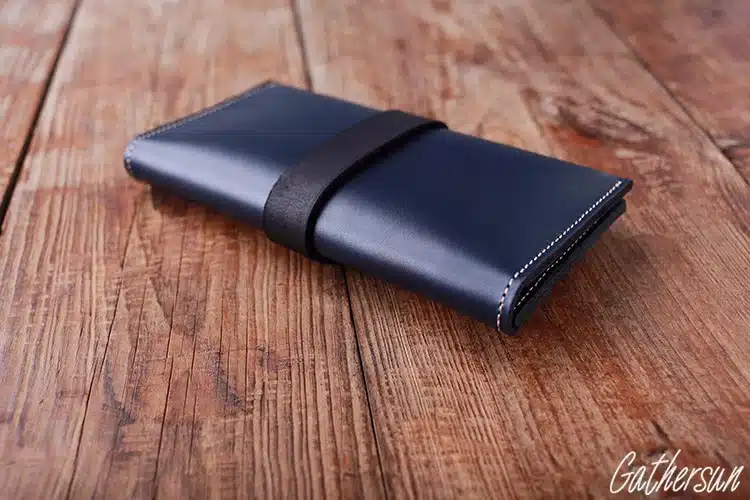 High Quality Gathersun Genuine Leather Men Wallets Handmade Retro Men Purse Vintage Designer Crazy Horse Cowhide Purse For Male 5