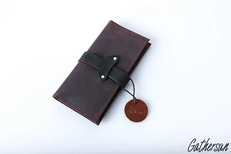 High Quality Gathersun Genuine Leather Men Wallets Handmade Retro Men Purse Vintage Designer Crazy Horse Cowhide Purse For Male 30