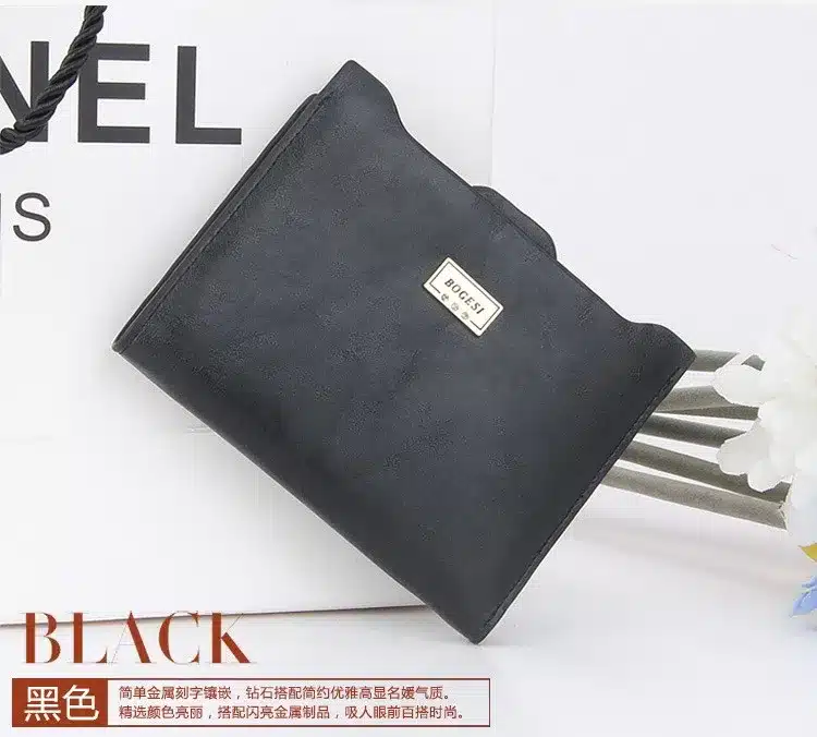 Bogesi Designer Slim Women Wallet Thin Zipper Ladies PU Leather Coin Purses Female Purse Mini Clutch Cheap Womens Wallets 13