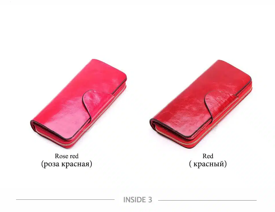 2016 Hot Sales First Layer Of Cowhide Female Wallets Zipper Genuine Leather Long Design Lovers Men/Women Wallets 15