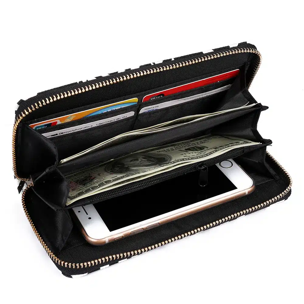 Sansarya 10 Colors Bohemia Woven Boho Long Women Wallet Aztec Female Purse Ladies Tribal Card Holder Girls With Cupreous Zipper 71