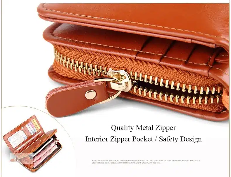 Sendefn Quality Leather Women Wallets Large Capacity Wallet Female Clutch Phone Pocket Purse Card Holder Ladies Purses 17