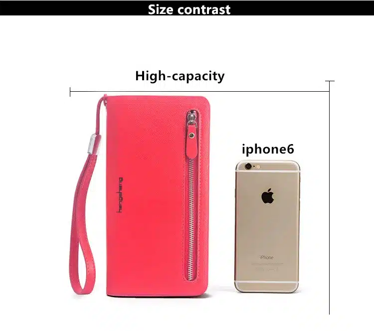 2017 NEW arrival women's wallet brand striped card purse Candy color zipper phone wallet coin purse fashion lady clutch wallet 14