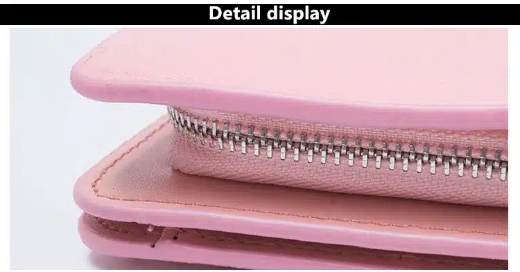 2017 NEW arrival women's wallet brand striped card purse Candy color zipper phone wallet coin purse fashion lady clutch wallet 27