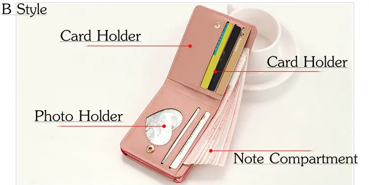 2017 New Small Woman Wallet Fashion Female Purses Hasp Mini Ladies Wallets Luxury Leather Women Purse Clutch Carteira Feminina 21