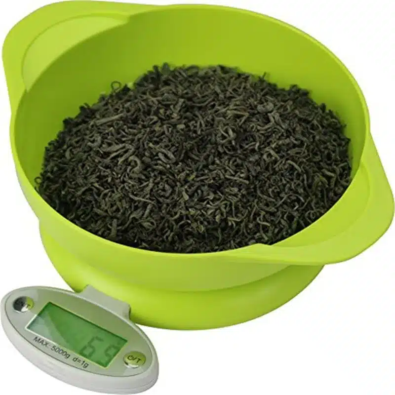 5KG/1g LCD Display Electronic Kitchen Scale Digital Scale Electronic Kitchen Food Diet Postal Scale Weight Tool with Tray 2