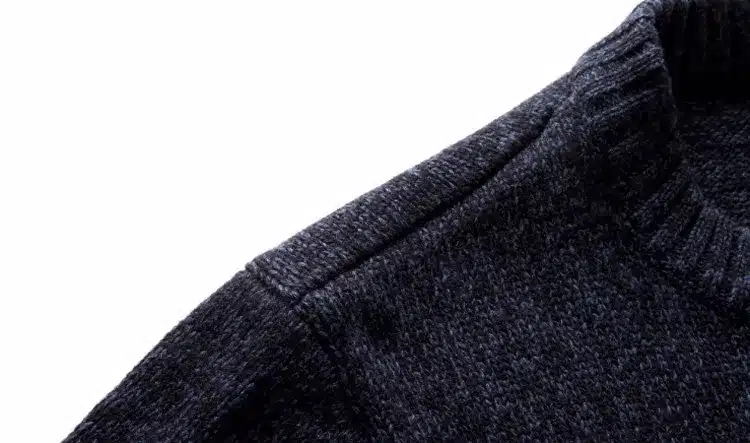 New LetsKeep 2017 men's knitted sweater patterns Striped thick pullover sweaters winter casual round neck wool sweater men,MA270 13