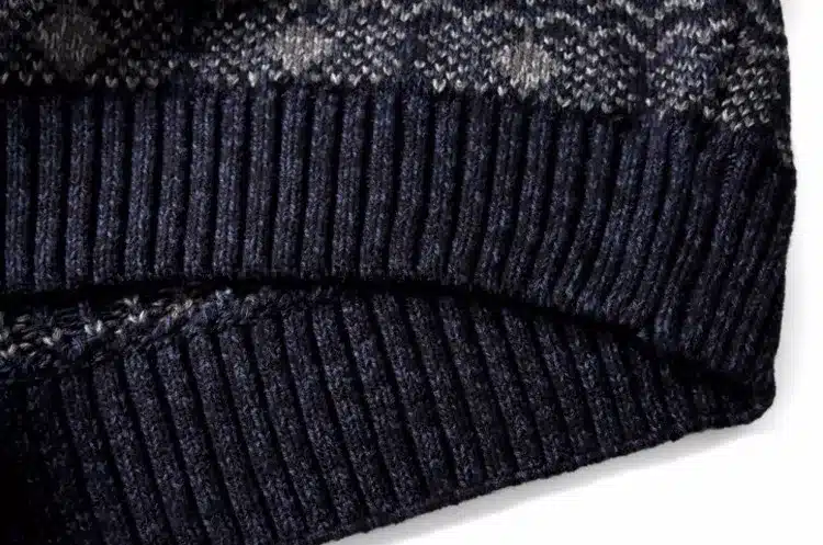 New LetsKeep 2017 men's knitted sweater patterns Striped thick pullover sweaters winter casual round neck wool sweater men,MA270 15